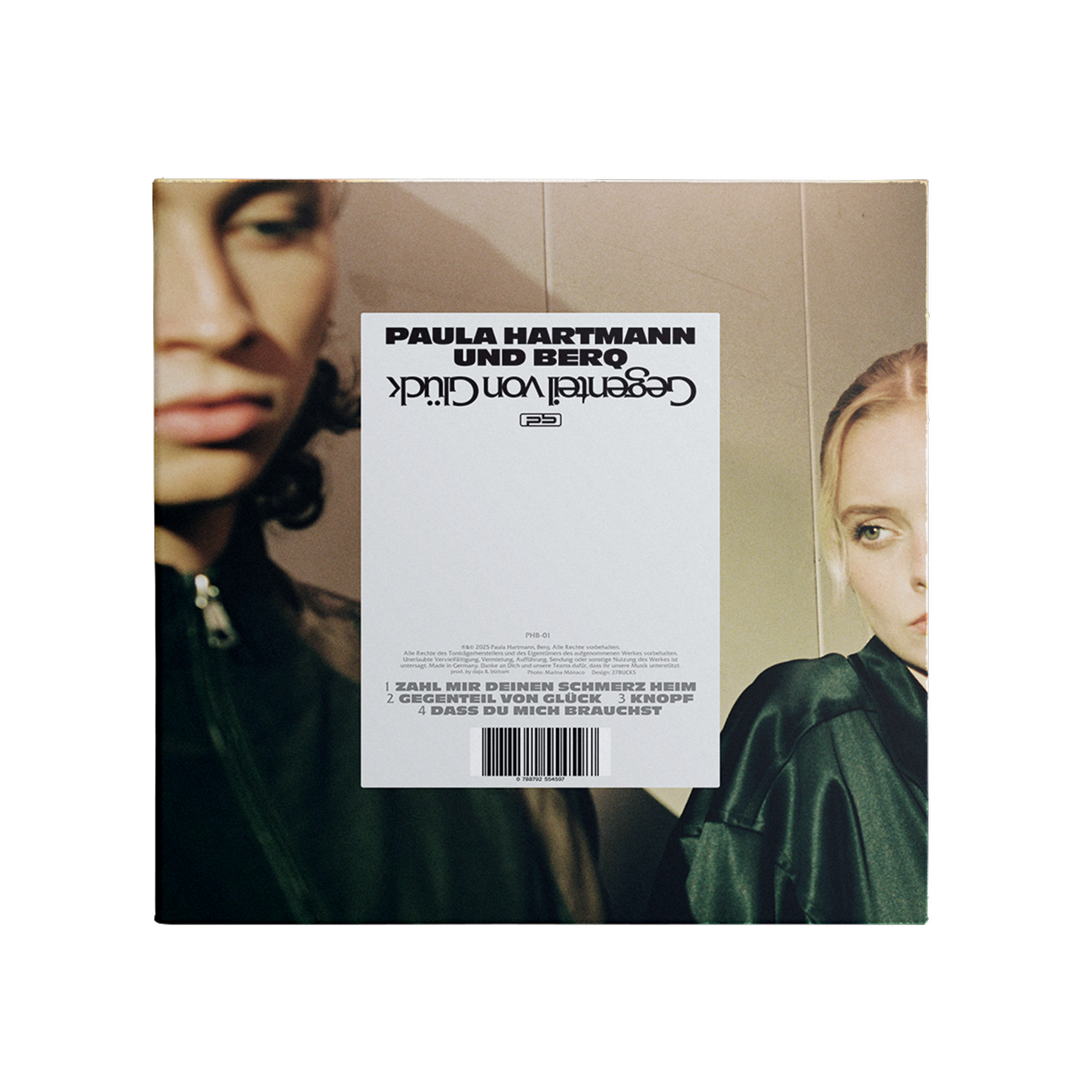 Paula Hartmann und Berq Gegenteil von Glück EP Vinyl 431072